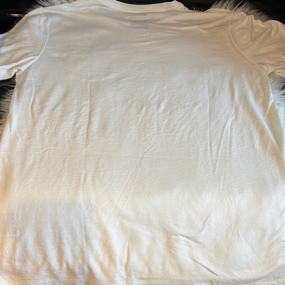 Nike White and Blue Short Sleeve Tee - Picture 7 of 9